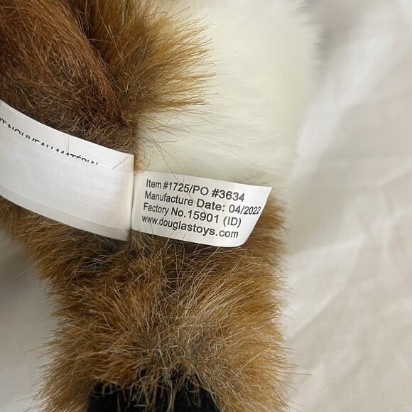 Roxy the Red Fox Stuffed Animal 12 Inch Douglas Cuddle Toy Plush Realistic Cute - Picture 10 of 10